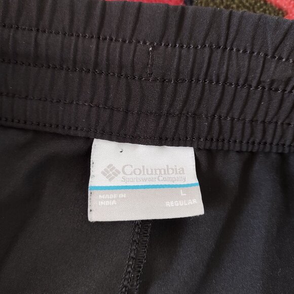 Columbia Black Lightweight Joggers with Elastic Waistband - Picture 12 of 13